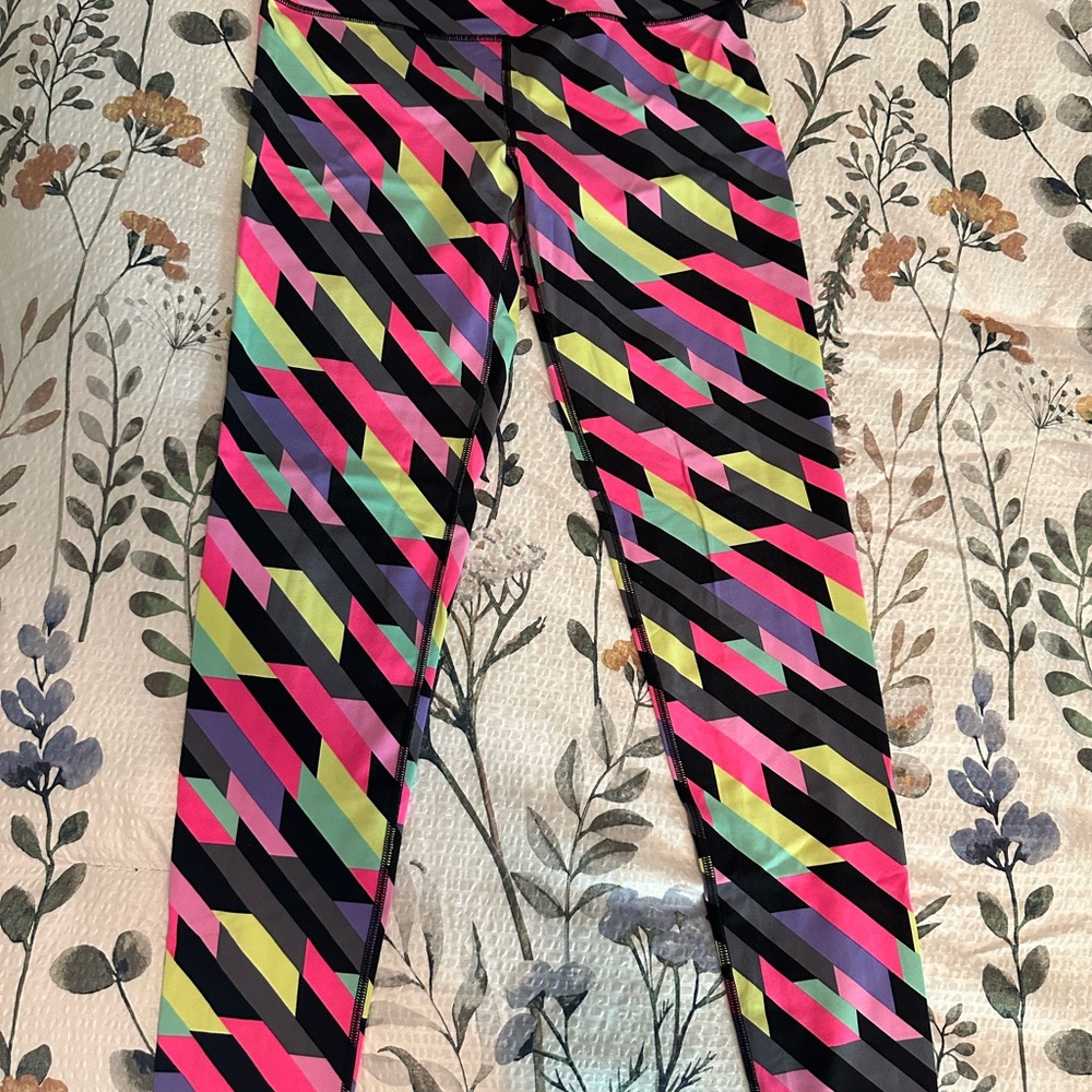 Victoria's Secret sport Leggings - Pink, Yellow, Green, Black